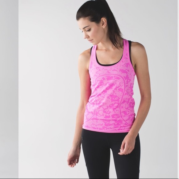 lululemon athletica Tops - - Lululemon racer back swiftly tech tank top